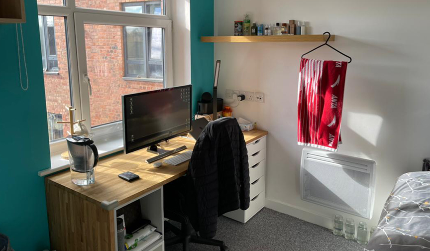 Loughborough student accommodation kept tidy